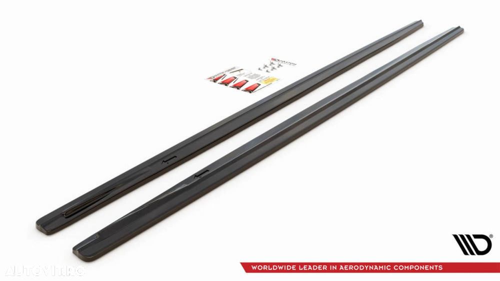 Prelungiri Praguri compatibile cu BMW Seria 7 G12 Long M-Pack Maxton Design - 8