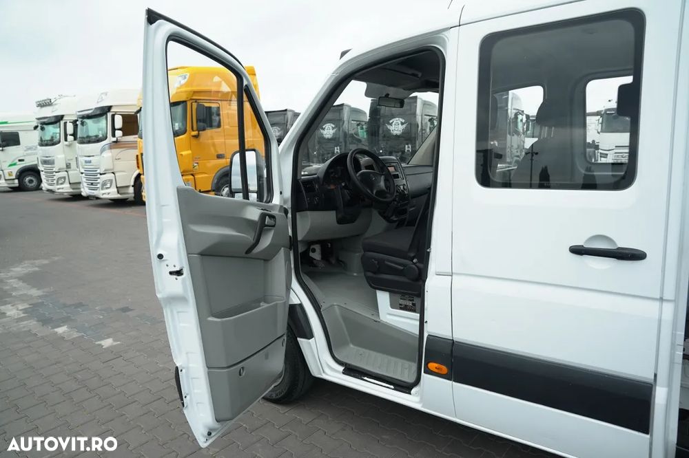 Mercedes-Benz SPRINTER / BASCULATOR / CU OPȚIUNI / 6 LOCURI / DOUĂ / MANUAL / IMPORTAT - 25