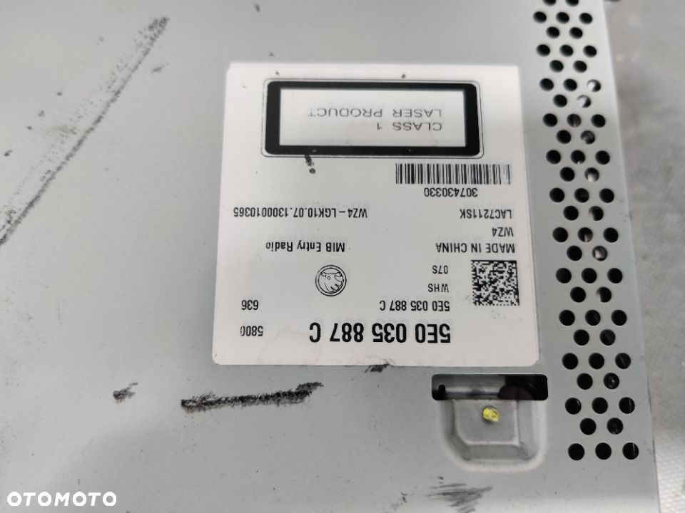 Radio Skoda Octavia 3 III radioodtwarzacz fabryczny 5E0035887C - 6