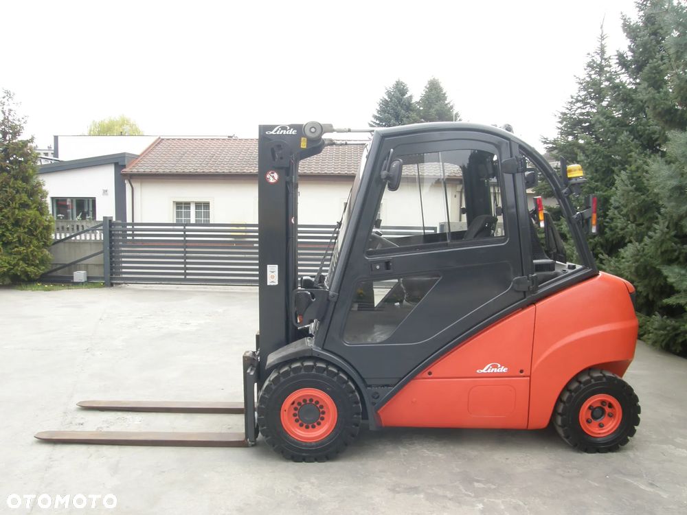 Linde H35D 2005rok TRIPLEX 4,65m kabina sprowadzony - 1