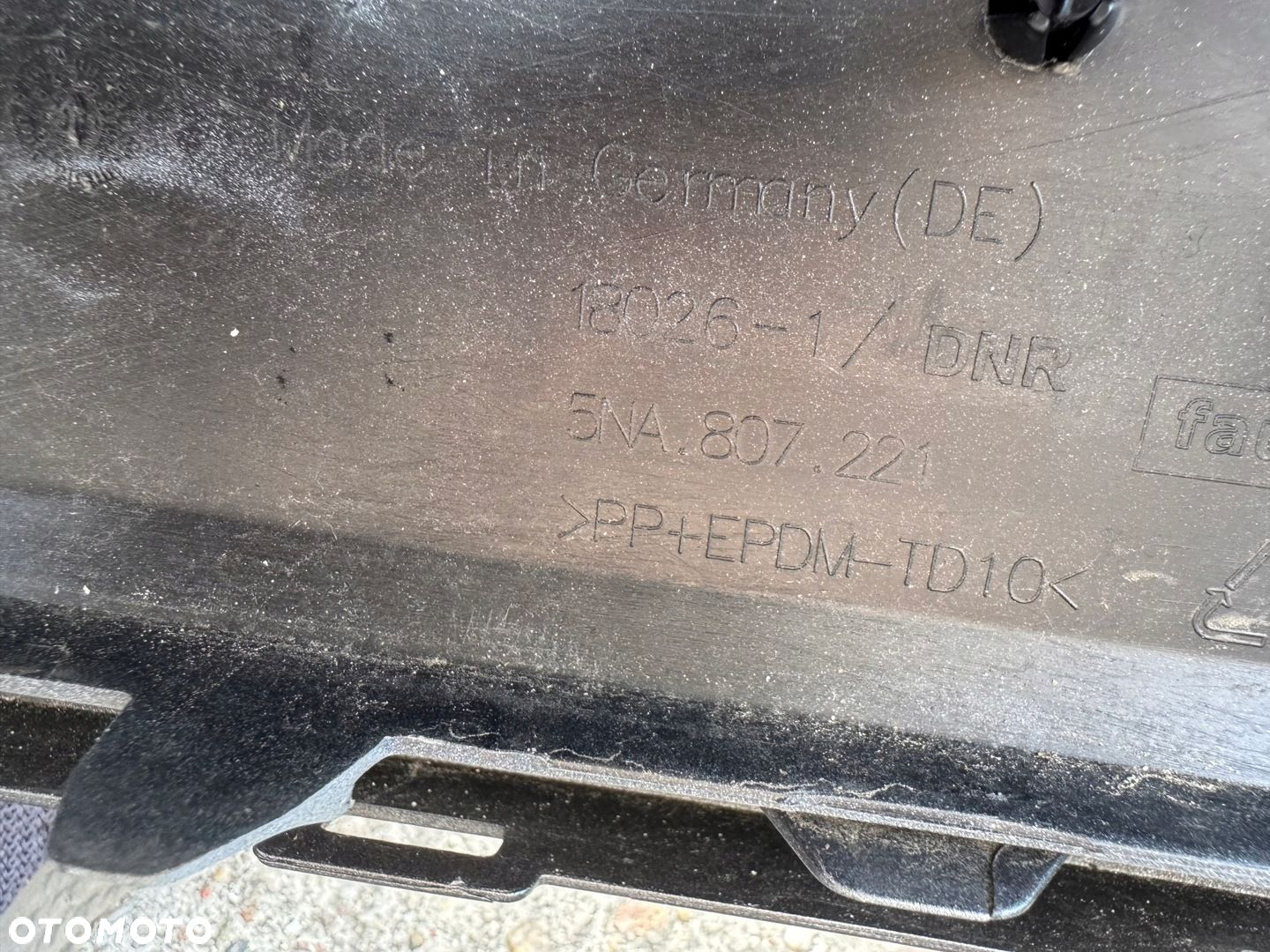 VW TIGUAN II 5NA CROSS ZDERZAK PRZÓD PRZEDNI ORG - 13