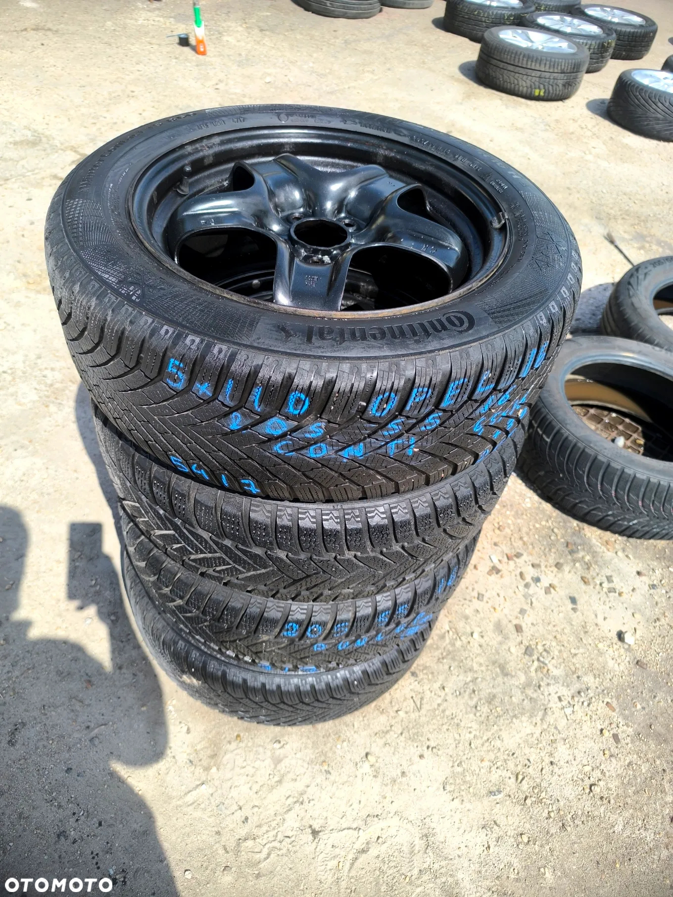 5x110 Felgi Strukturalne Stal 16 Koła Zimowe Zima OPEL SIGNUM VECTRA B C ZAFIRA A B ASTRA H SAAB 93 95 7mm Legnica ALU-RAD 205/55 - 2