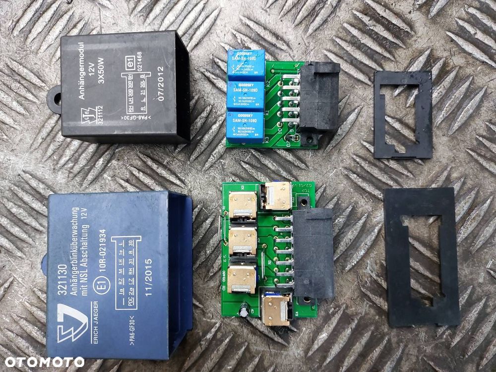 HAK HOLOWNICZY + TABLICZA + WIĄZKA + MODUŁ HAKA SKODA SUPERB I - 9