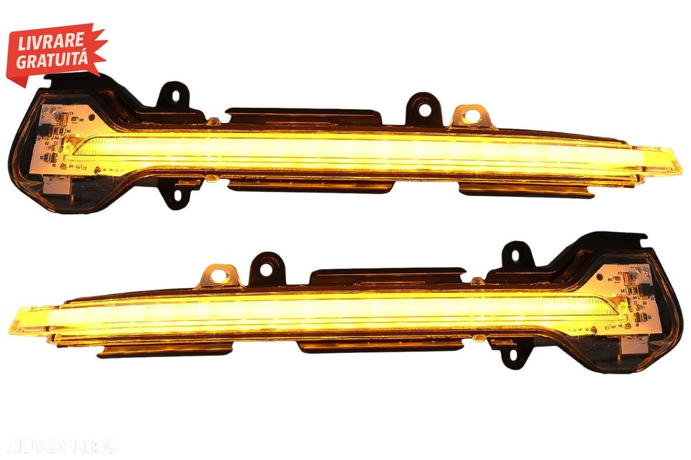 Indicator Dinamic Full LED pentru Oglinda Osram LEDriving DMI Seat Leon 5F (2012-)- livrare gratuita - 1