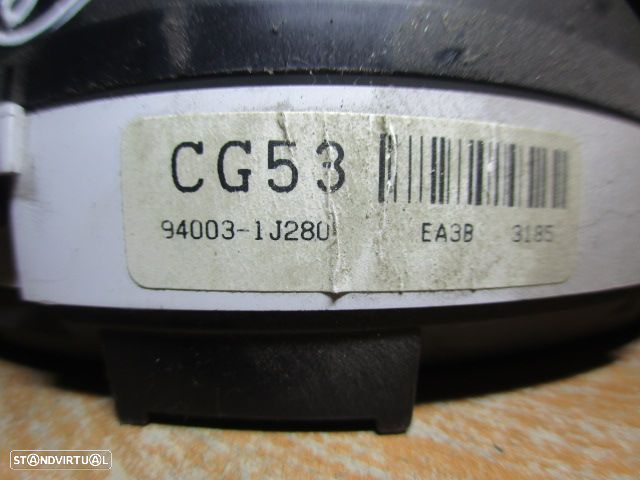 Quadrante 940031J280 A2C53312228 HYUNDAI I20 2009 1.2I 78CV 5P VERMELHO KM/H  DIGITAL - 6