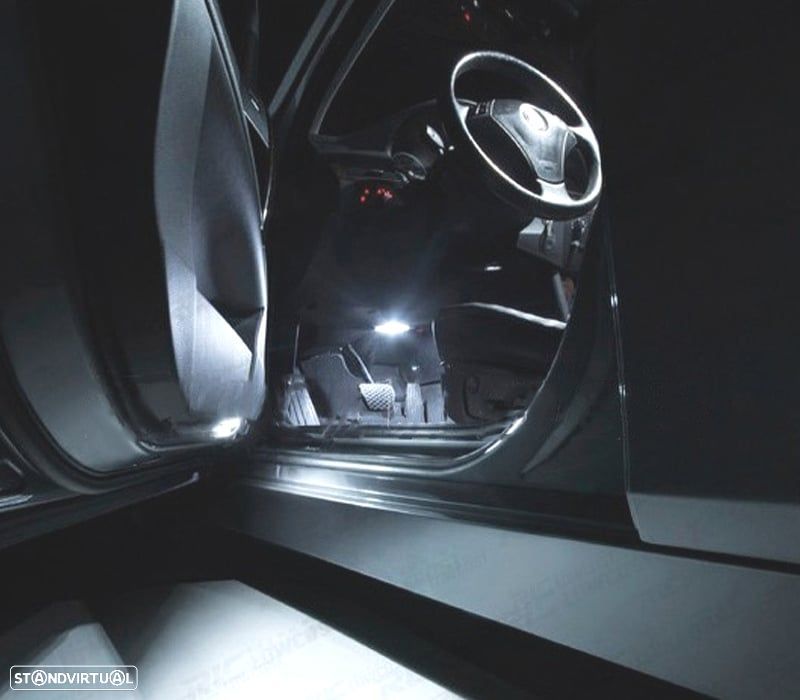 KIT COMPLETO 20 LAMPADAS LED INTERIOR BMW E60 E61 M5 525XI 525I XDRIVE 530I 530XI 540I 545I 550I 03- - 5