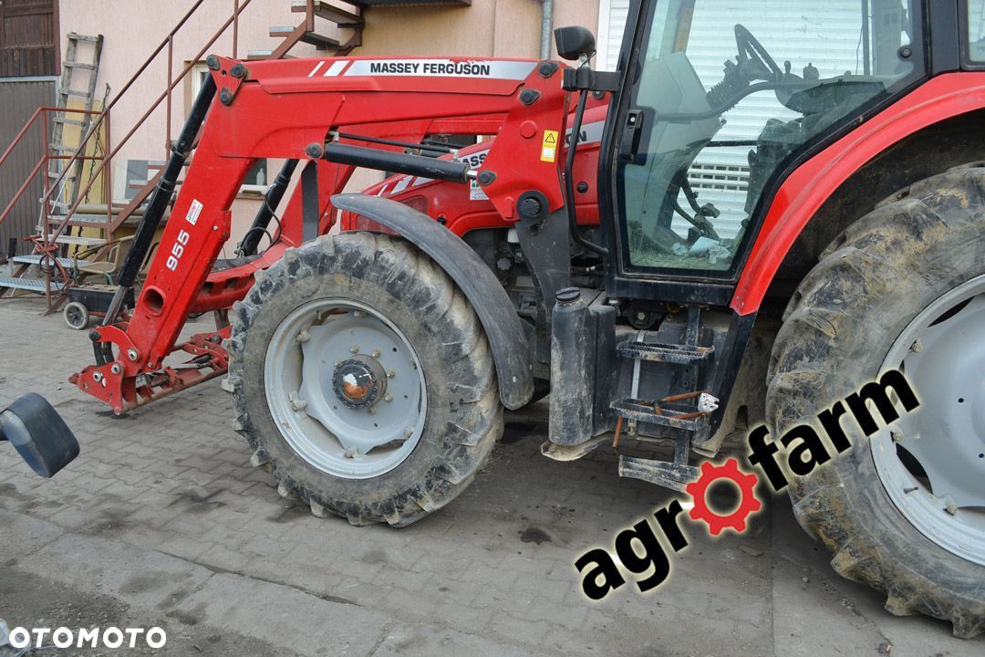 Massey ferguson 6455 6445 6465 części skrzynia silnik most oś zaczep synchronizator wał blok piasta - 1