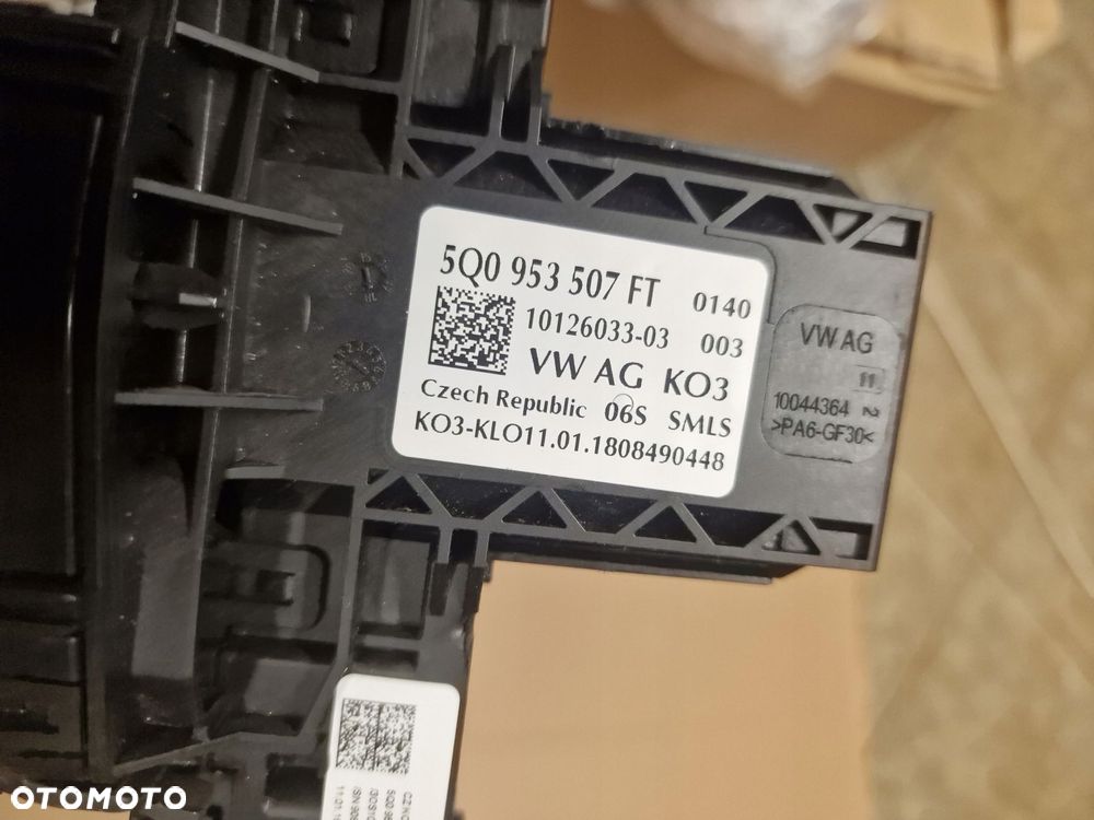 3/ przełącznik zespolony taśma manetki vv golf vii 5q0953507ft - 2