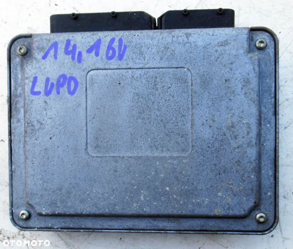 VW LUPO 1.4 16V STEROWNIK KOMPUTER SILNIKA 036998034F - 1