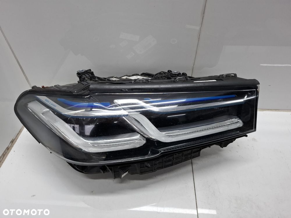LAMPA PRZEDNIA PRAWA PRZÓD BMW G30 G31 LIFT LCI FULL LED LASER IDEALNA 9850588 - 2