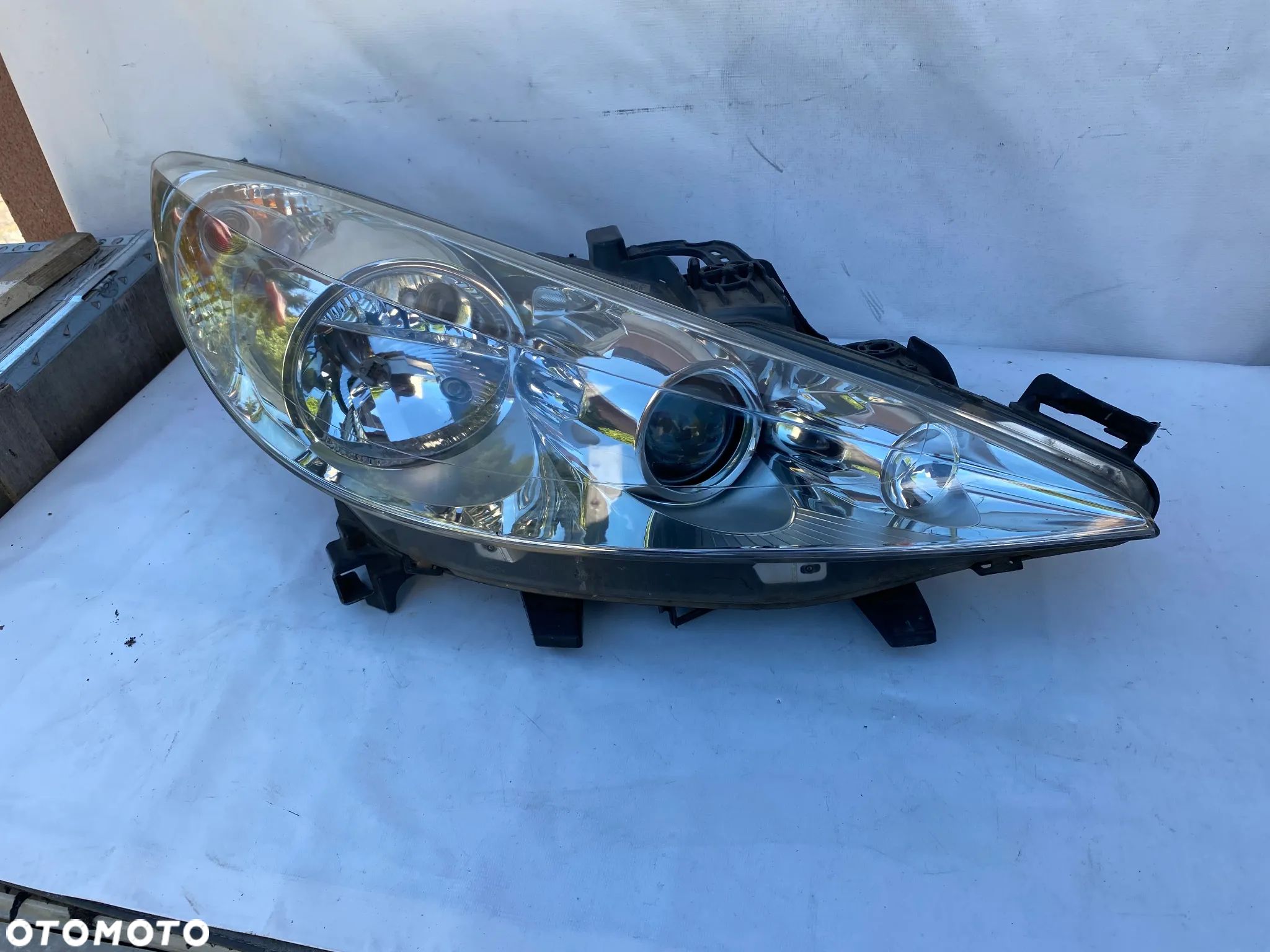 lampa peugeot 207 cc soczewka lewa eu cała - 1