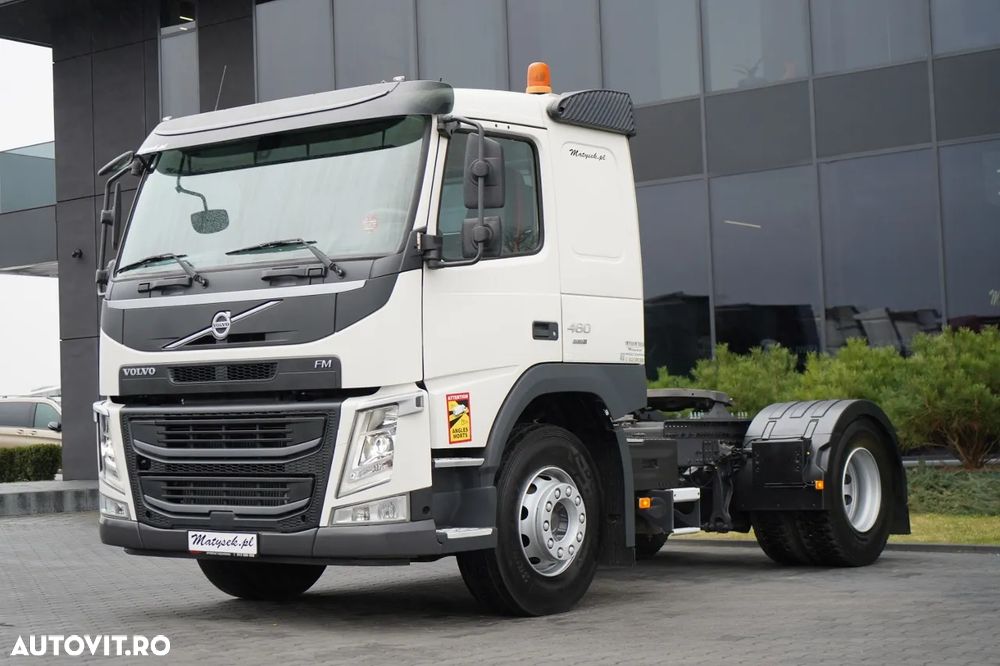Volvo FM 460 / RETARDER / PTO / CABINĂ JOSĂ / I-SHIFT / EURO 6 - 6