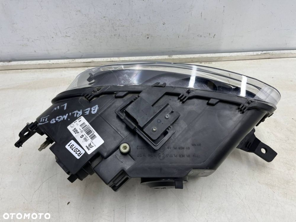 Lampa reflektor Citroen Berlingo III 3 Multispace 18-23r. lewa przednia wersja osobowa lewy przód - 15