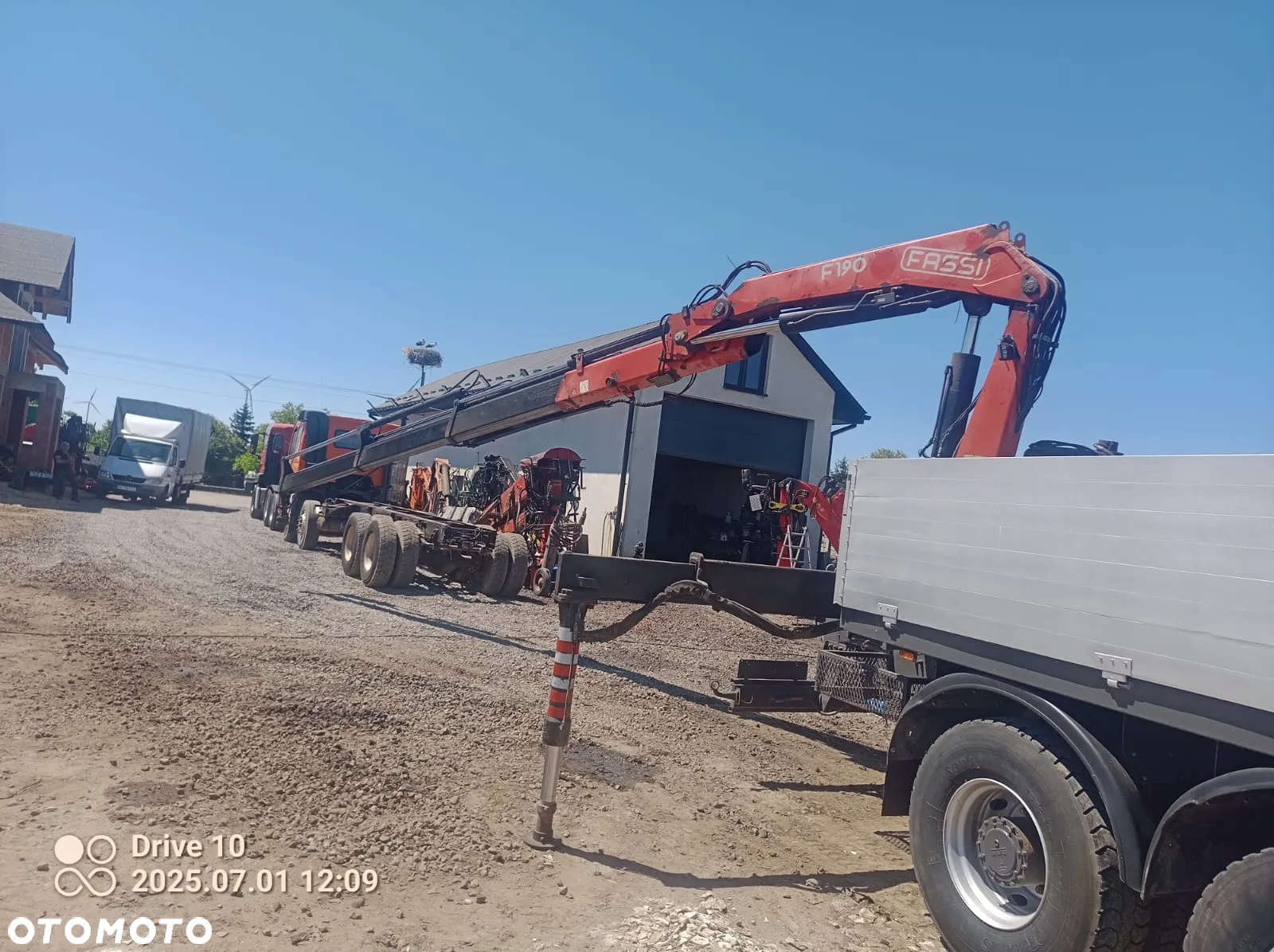 Hds Fassi F190A23 2005rok dźwig żuraw 3 wysuwy hydrauliczne - 7