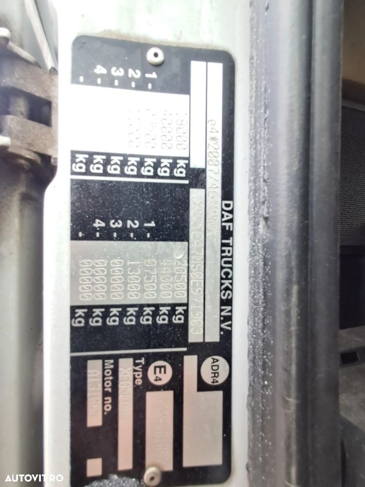 DAF ft xf 105.460 automat euro 5 eev ate - 28