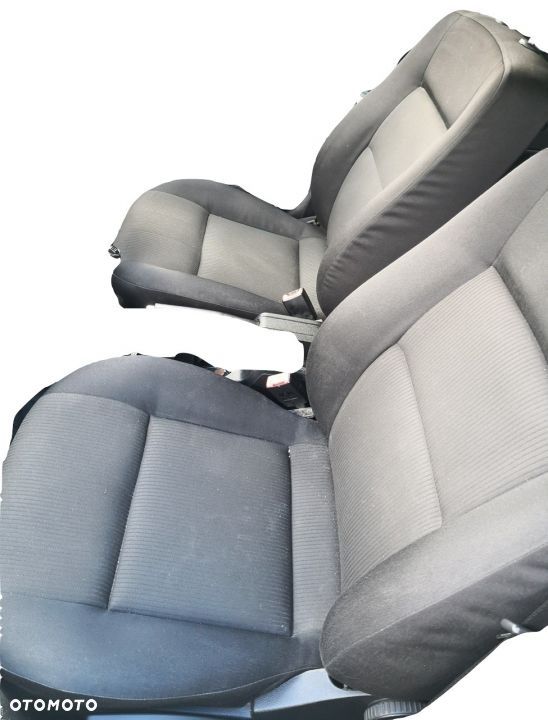 VW PASSAT B5 FL SED kom FOTELE KANAPA CZARNE,antracyt - 1