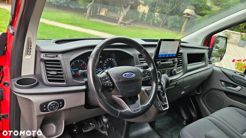 Ford Custom 2,0TDCI L2H2 Automat Nawigacja Duży Wyświetlacz Webasto Led Parktronik Hak Super Stan - 14