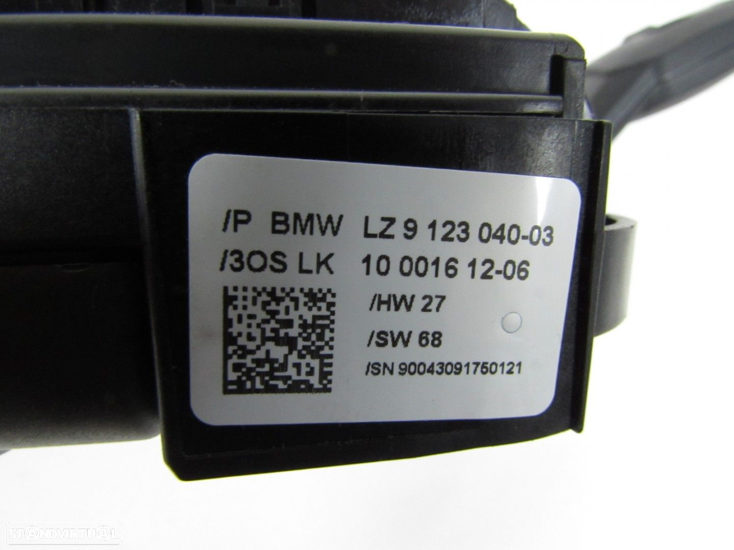 Comandos coluna direcção Com Cruise Control Seminovo/ Original BMW 3 (E90)/BMW 3... - 3