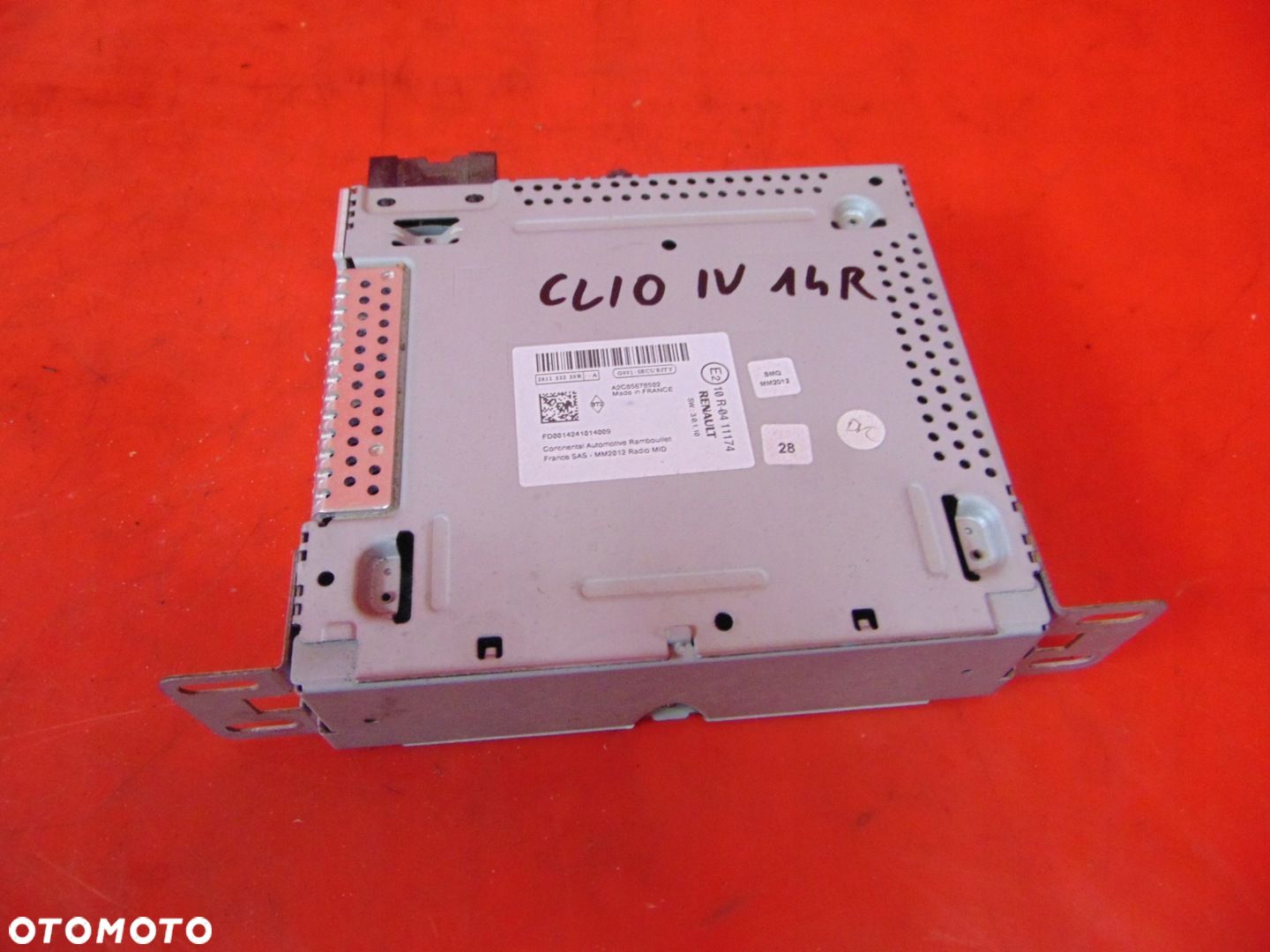 RENAULT CLIO 4 IV RS 1.6 TCE CAPTUR ZOE RADIO TUNER 281152239R - 1
