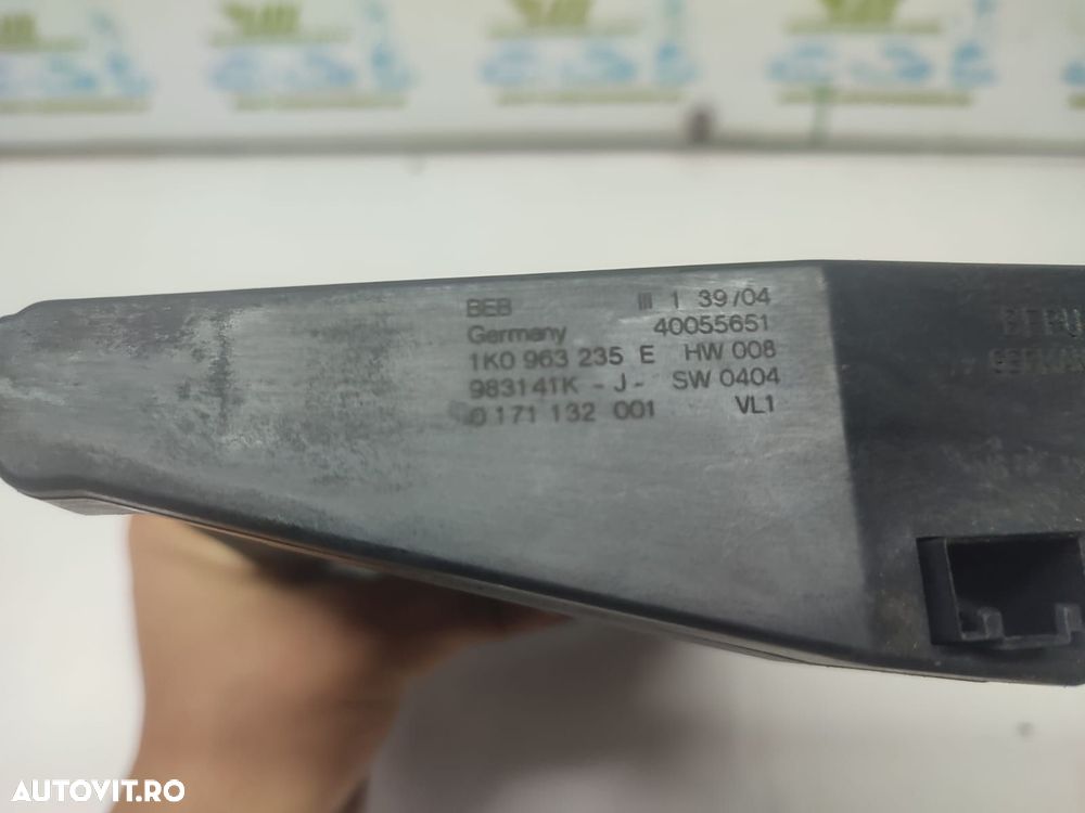 Radiator electric bord 1k0963235e Volkswagen VW Golf 5 [2003 - 2009] - 3