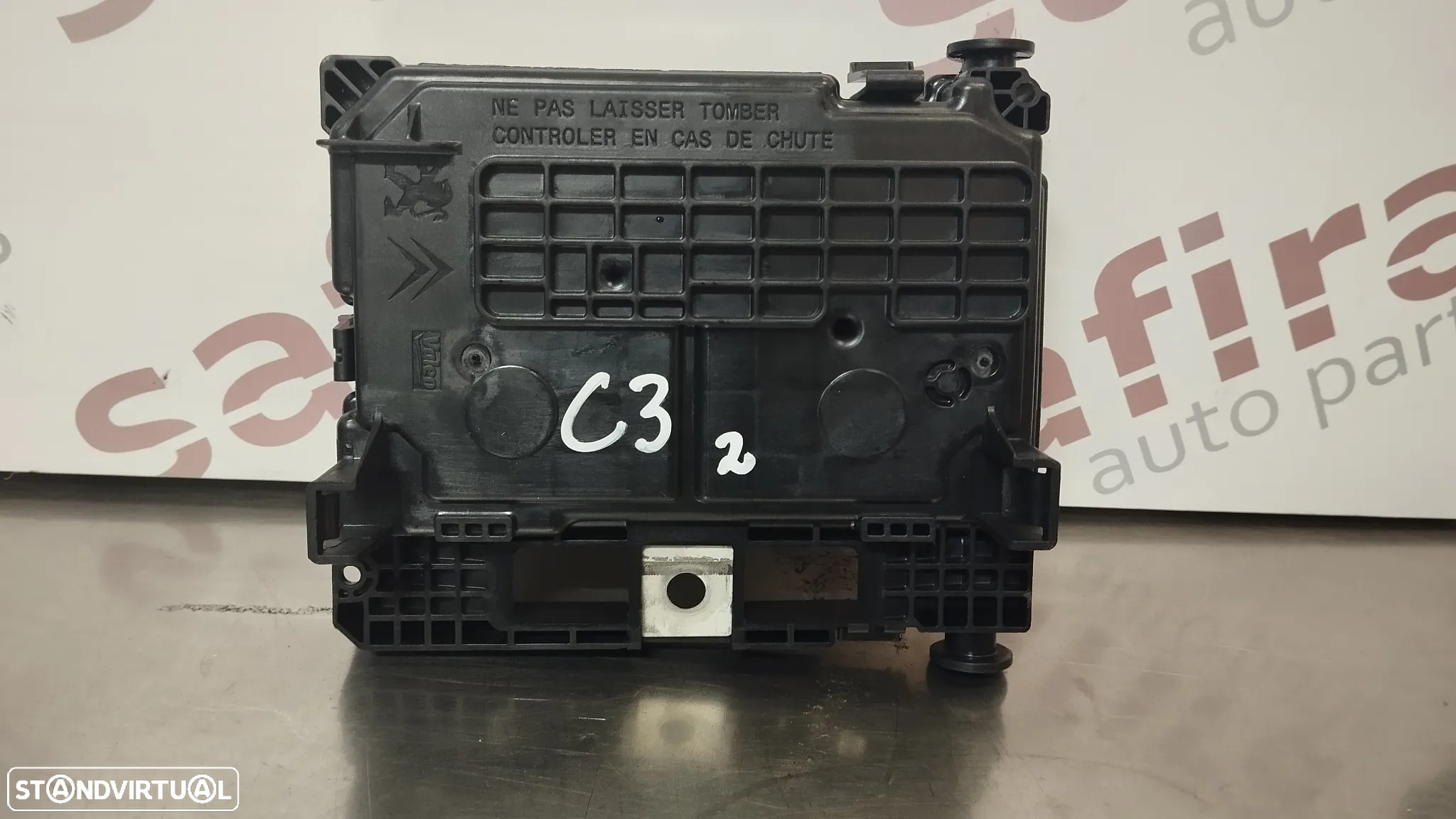 CAIXA DE FUSIVEIS / MODULO BSM R09 CITROEN C3 / PEUGEOT 207 REF. 9667199780 - 3