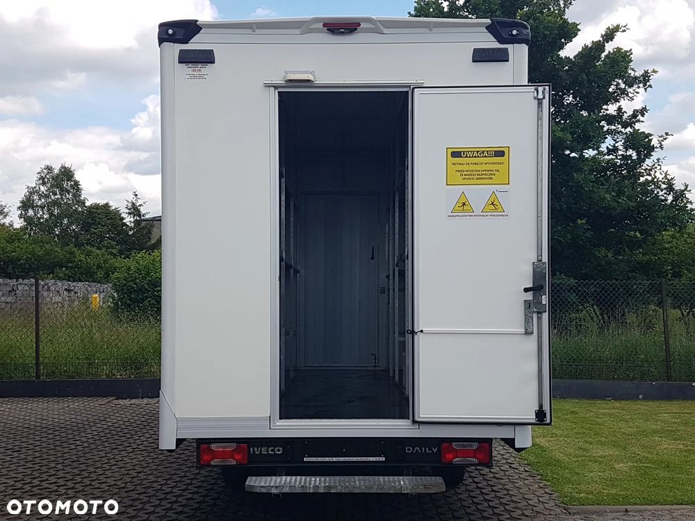 Iveco DAILY KONTENER NISKOPODŁOGOWY 4,44x2,23x2,43 SKLEP FOODTRUCK BAR KLIMA KONIOWÓZ KAMPER - 5