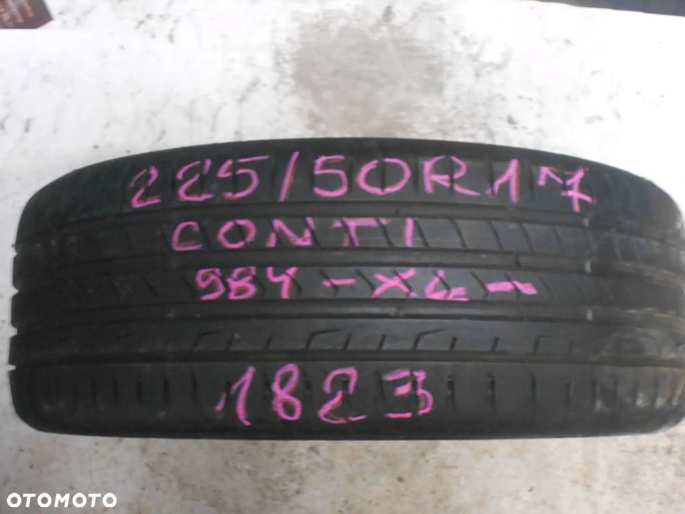 OPONA POJEDYNKA 225/50R17 CONTINENTAL PREMIUM CONTACT 7 EV XL DOT 1823 7MM - 1