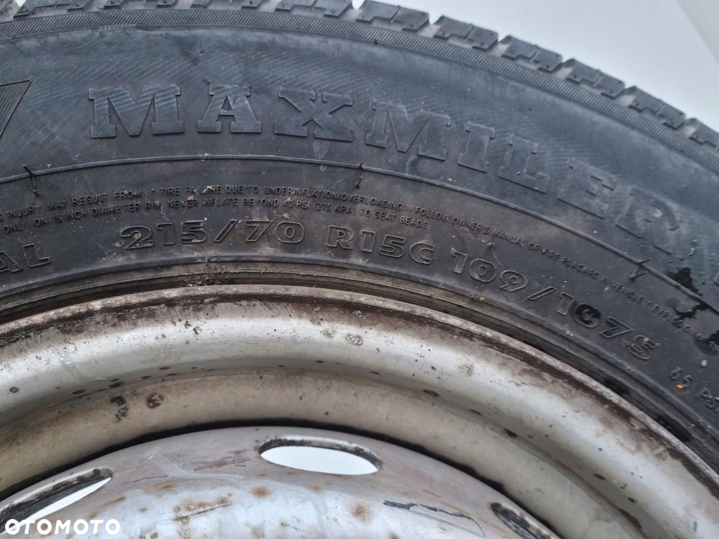 Nissan Cabstar FELGA STALOWA KOŁO 15 cali 215/70 R15 R15C 40300G4900 5X170 - 5