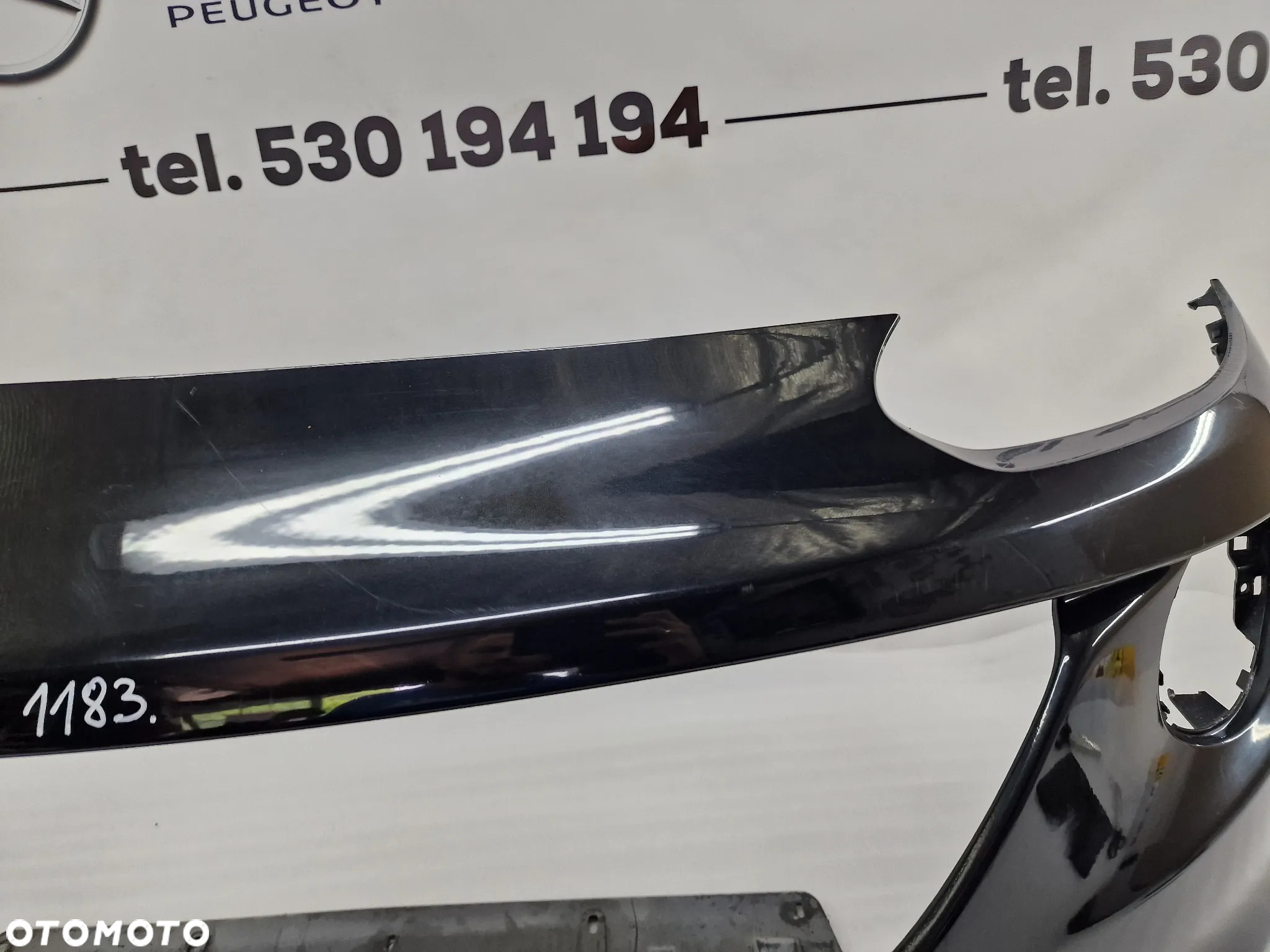 OPEL ADAM 12- ZDERZAK PRZEDNI PRZÓD , KOLOR CZARNY METALIK , NR 13355266 , NR AUKCJI NZ1183 - 11