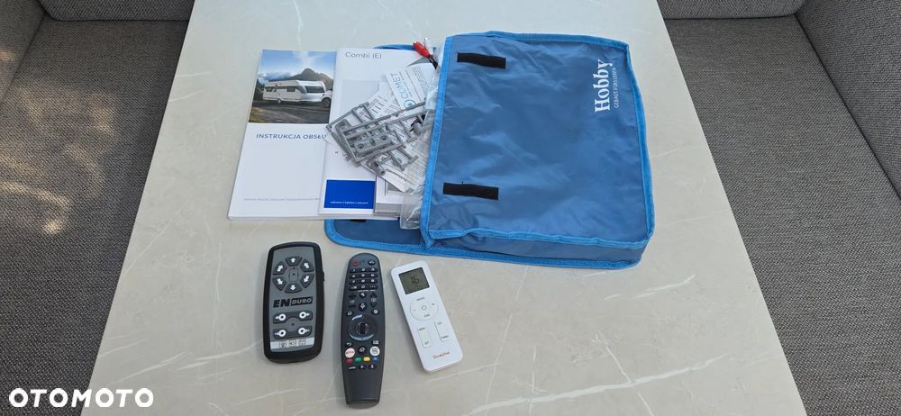 Hobby 545kmf Mega Doposażona Fak.Vat. Polska. Solar Klima Mover Markiza - 29