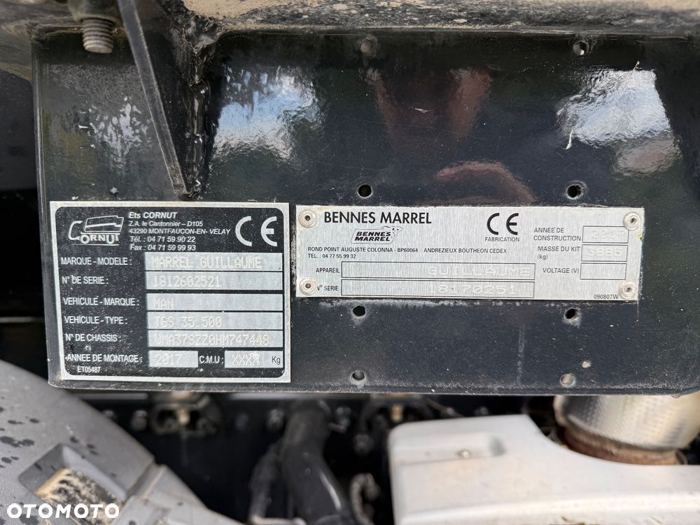 MAN TGS 35.500* 8x4* Wywrot* Hydroklapa* Retarder* Lodówka* Navi* Z Francji* Stan BDB - 15