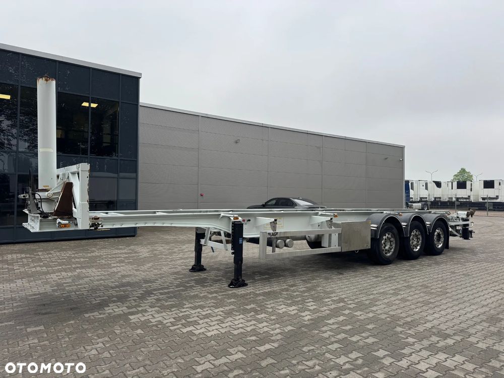 Lag Podkontenerowa z wywrotem !!  Hydraulika!!, 117.000km!! - 1