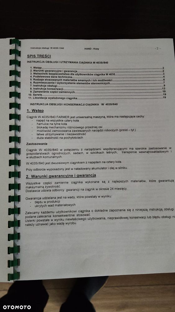 Farmer W4035//840 - 22