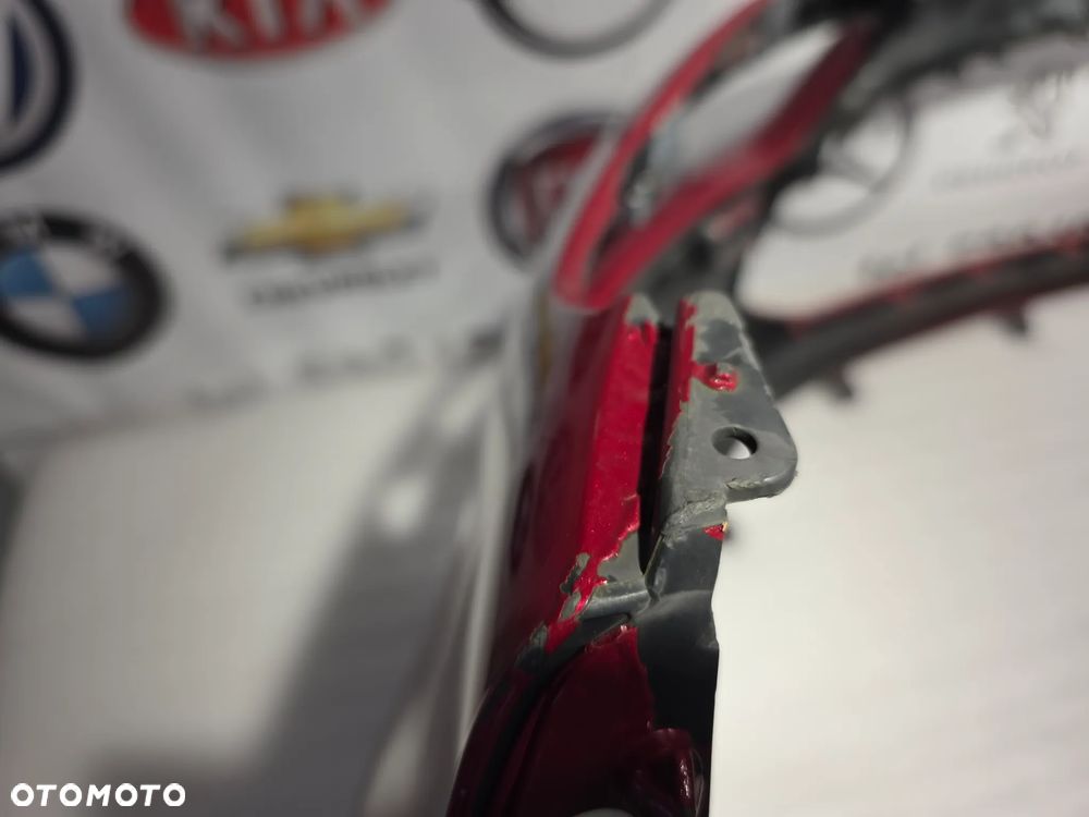 CITROEN C4 PICASSO II 13- ZDERZAK PRZEDNI PRZÓD , NA SPRYSKI + 6xPDC 6X PDC , ŁADNY , KOLOR BORDO METALIK , NR AA36186048 , NR AUKCJI NZ1496 - 24