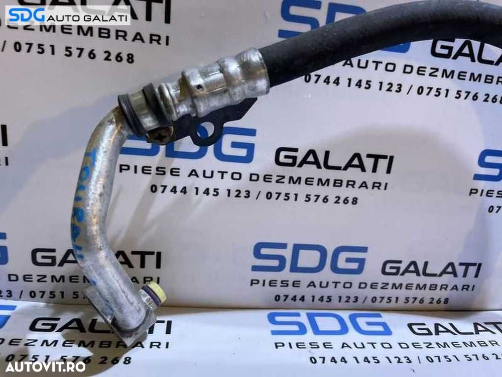 Teava Conducta Compresor AC Aer Conditionat Clima VW Touran 1.9 TDI BKC BRU BLS BXE BXF BXJ 2003 - 2010 - 3