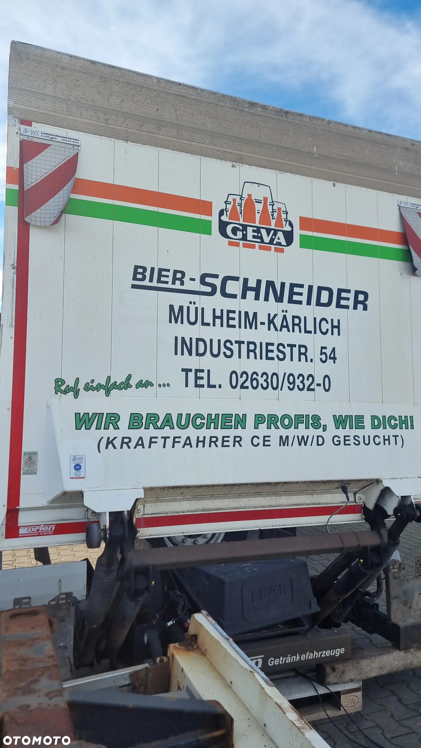 Scania WINDA ZAŁADOWCZA BAR 2000KG, 2.52x2.30M, 2013 ROK MAN DAF VOLVO ST. BDB - 3