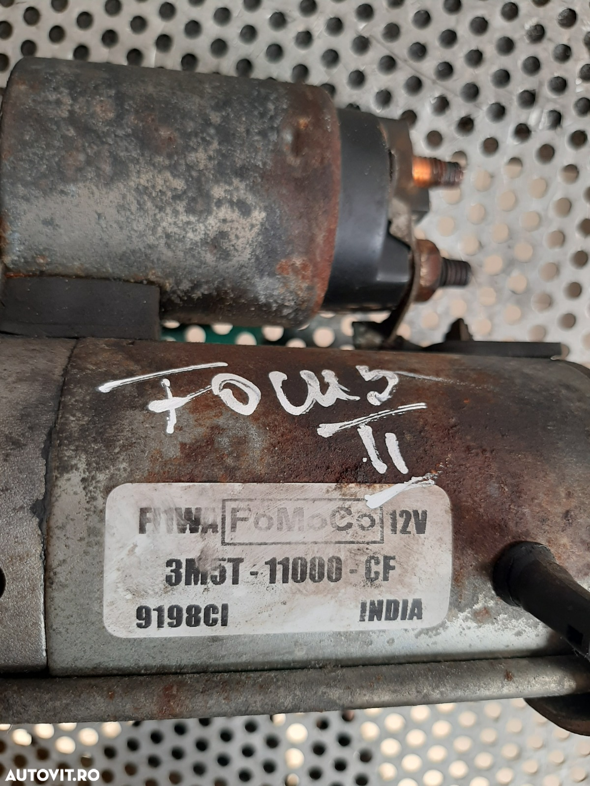 Electromotor Ford Focus 2 C Max 1.6 Tdci Euro 5 Cod 3M5T--CF Motor GPDA An 2008-2009-2010-2011 Dezm - 7