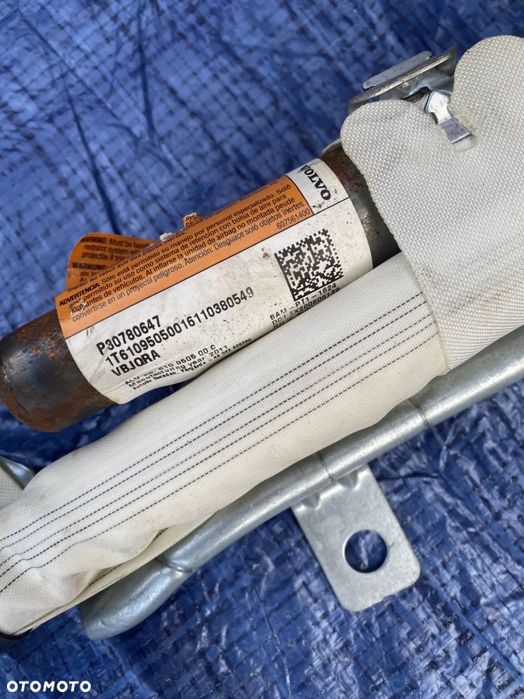 VOLVO S60 II V60 I 10- AIRBAG KURTYNY KURTYNA POWIETRZNA PRAWA P30780647  30780647 - 4