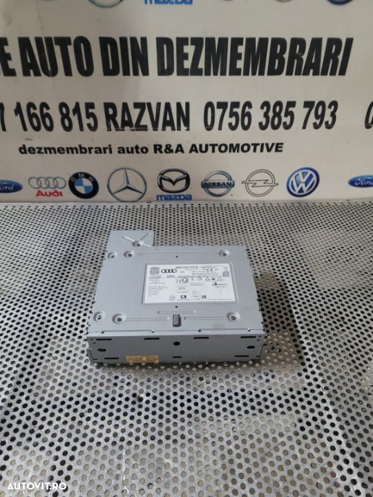 Unitate Multimedia Control MMI M2 MIB Audi S6 S7 A6 A7 Allroad 4K C8 Q7 Q8 Dupa 2018 Cod 4M203507A - 1