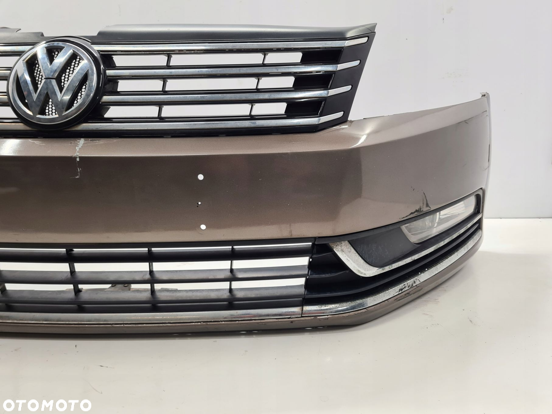 VW PASSAT B7 ZDERZAK PRZÓD PRZEDNI LA8X - 3