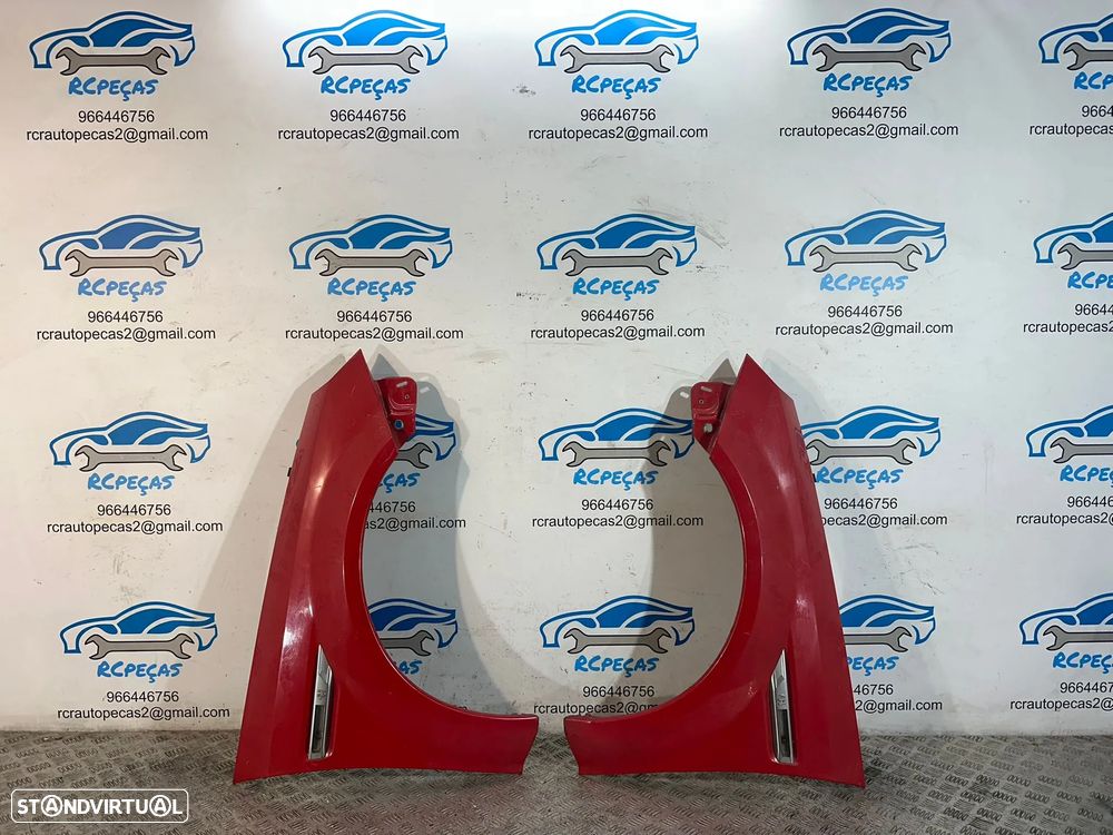 .Conjunto Guardalamas Frente Frontal Esquerdo Direito Original GM Opel Tigra Twintop 2004 a 2009