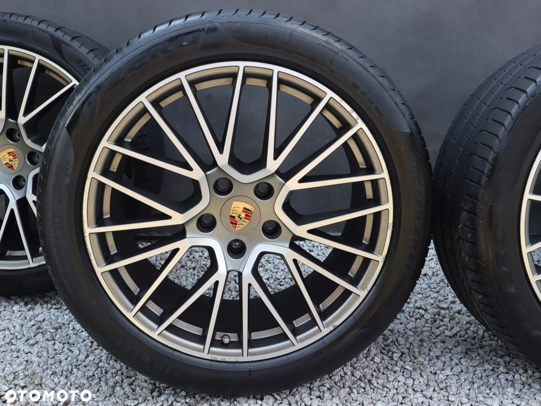 Koła Felgi Oryginalne Porsche Cayenne 21" 9Y0 RS Spyder Czujniki TPMS - 5