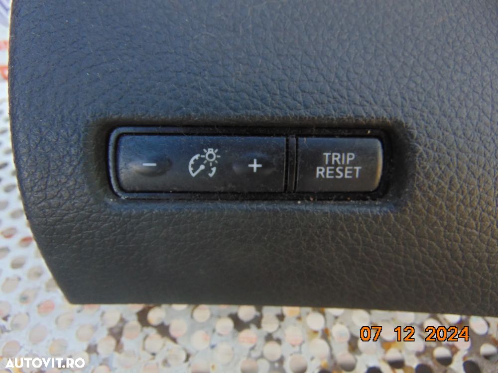 Ornament bord Nissan qashqai j11 2013-2021 trim bord ornament buton tempomat pilot - 2
