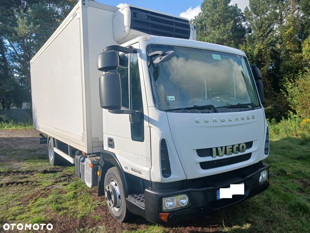 Iveco Eurocargo Izoterma 180KM 255 tyś Chłodnia Mroźnia 13r 100E18 Salon 230V KLIMA Agregat - 27