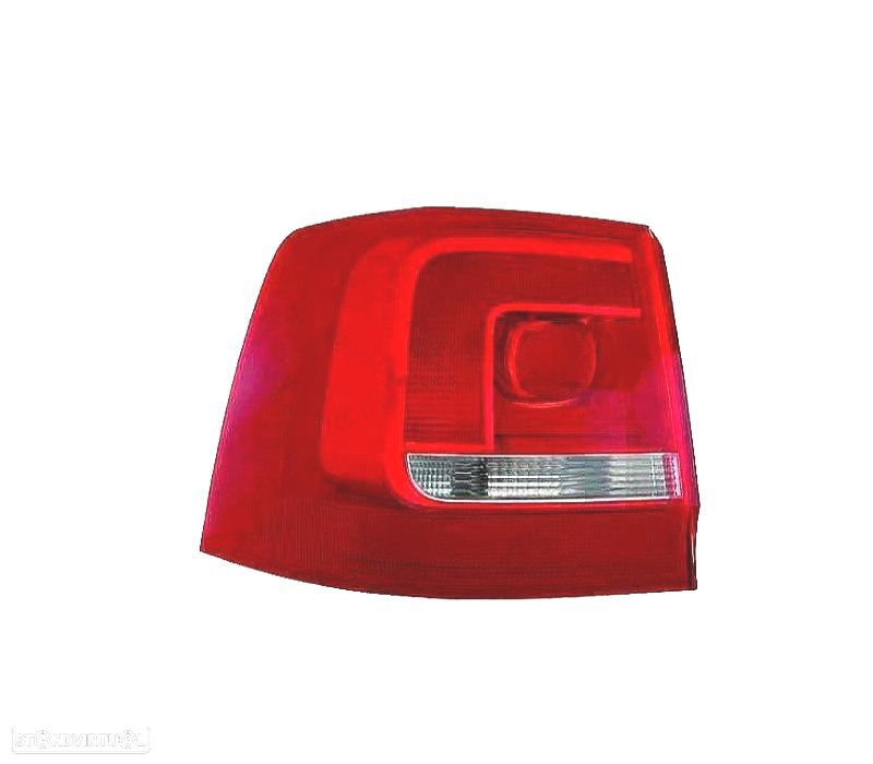 FAROLIM ESQ VOLKSWAGEN VW SHARAN 10-15 BRANCO VERMELHO - 1