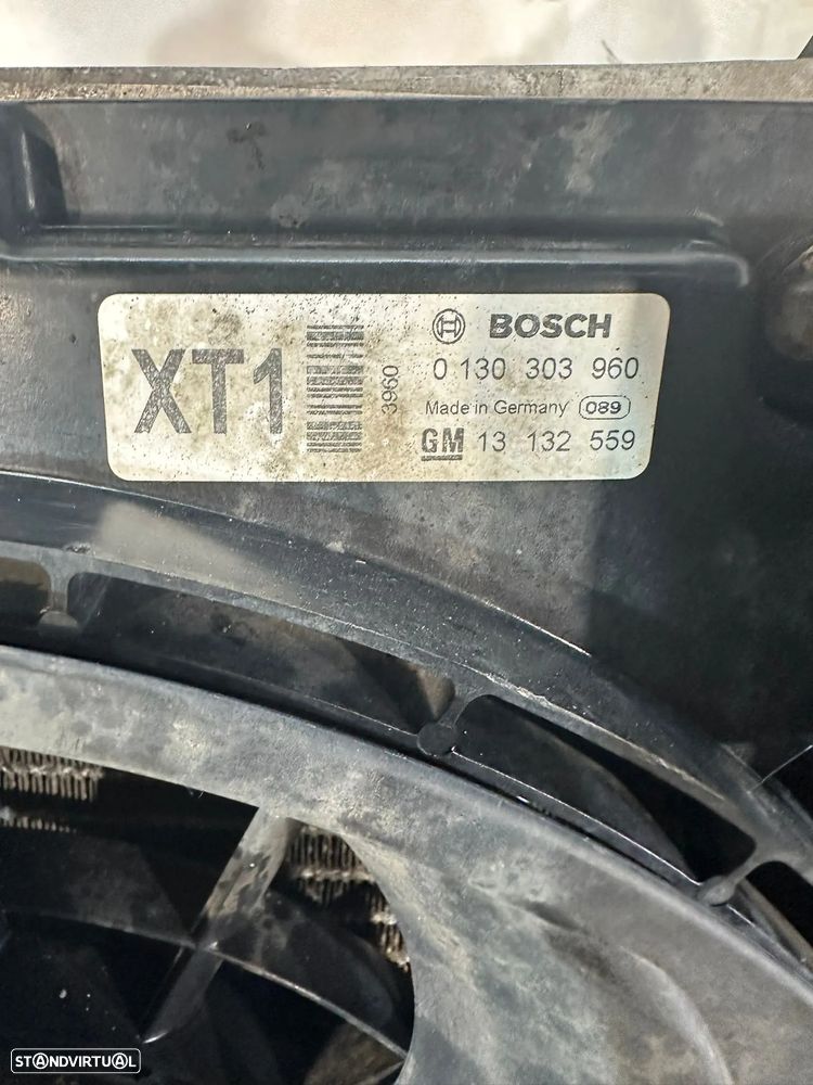 Conjunto Radiadores Agua Intercooler AC Ar Condicionado Opel Astra H 1.7 CDTi Z17DTH - 7