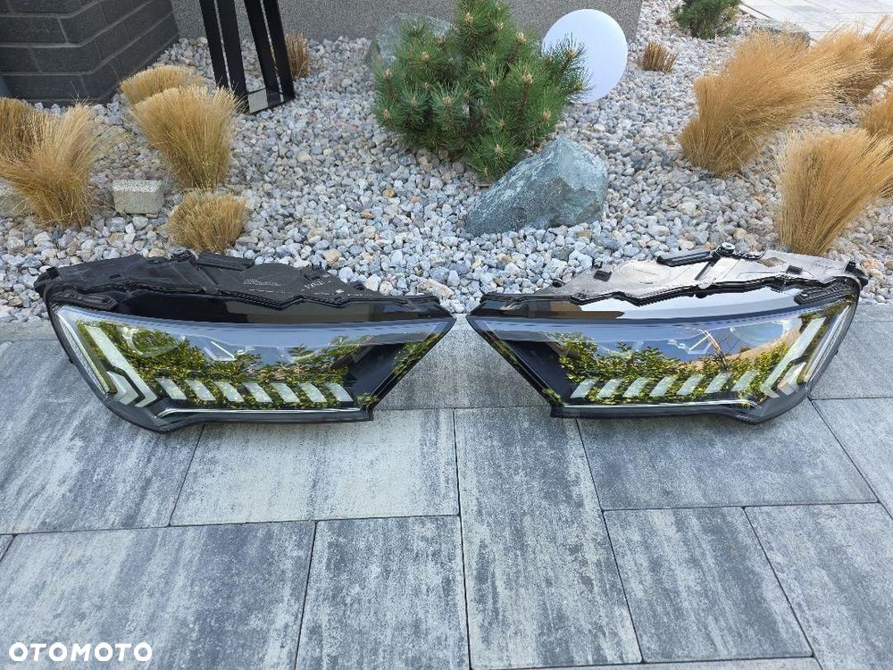 AUDI Q7 SQ7 4M0 LIFT Lampy Kompletne Full Led Laser 4M0941085C 4M0941086C - 2