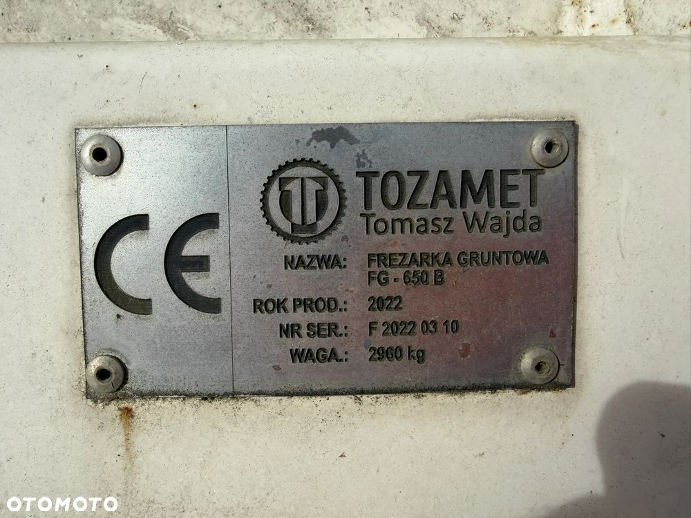 TOZAMET FREZARKA GRUNTOWA FG-650B - 4