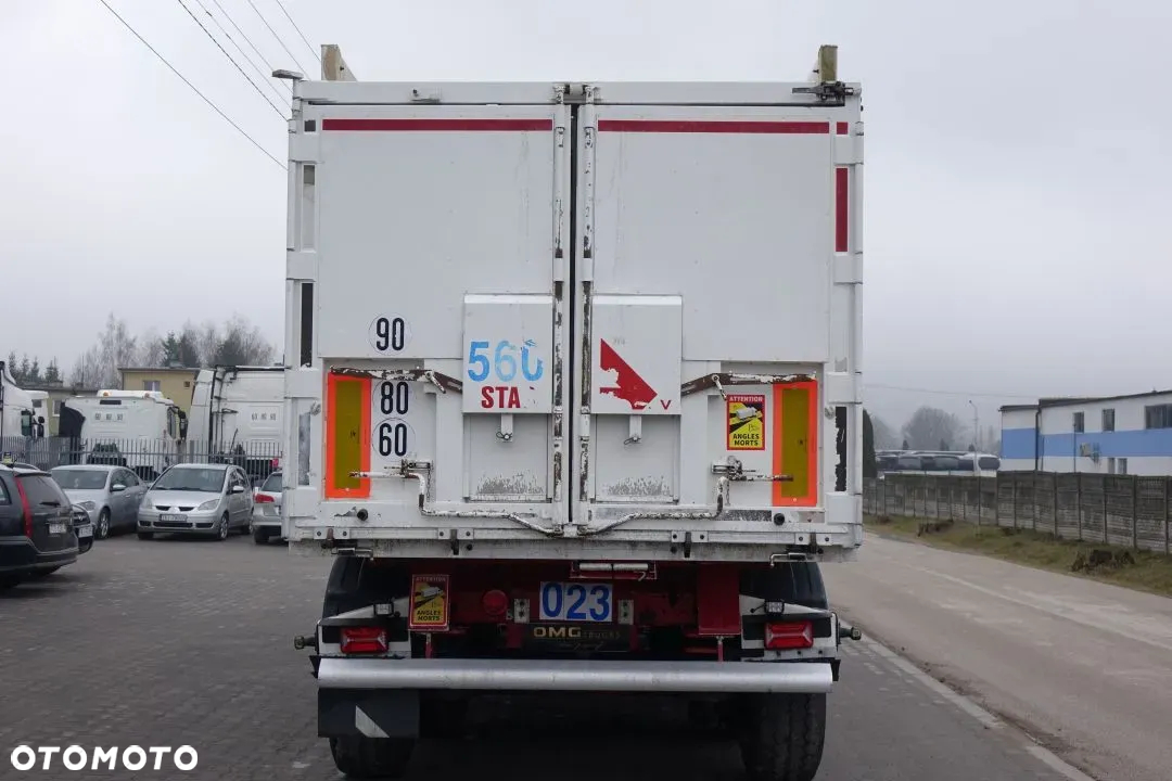 Stas WYWROTKA / S300CX / 44m3 / Z NADSTAWKAMI 52 m3 / ALUMINIOWA / OSIE MERCEDES / OŚ PODNOSZONA / KLAPO-DRZWI / ALUMINIOWE FELGI - 7