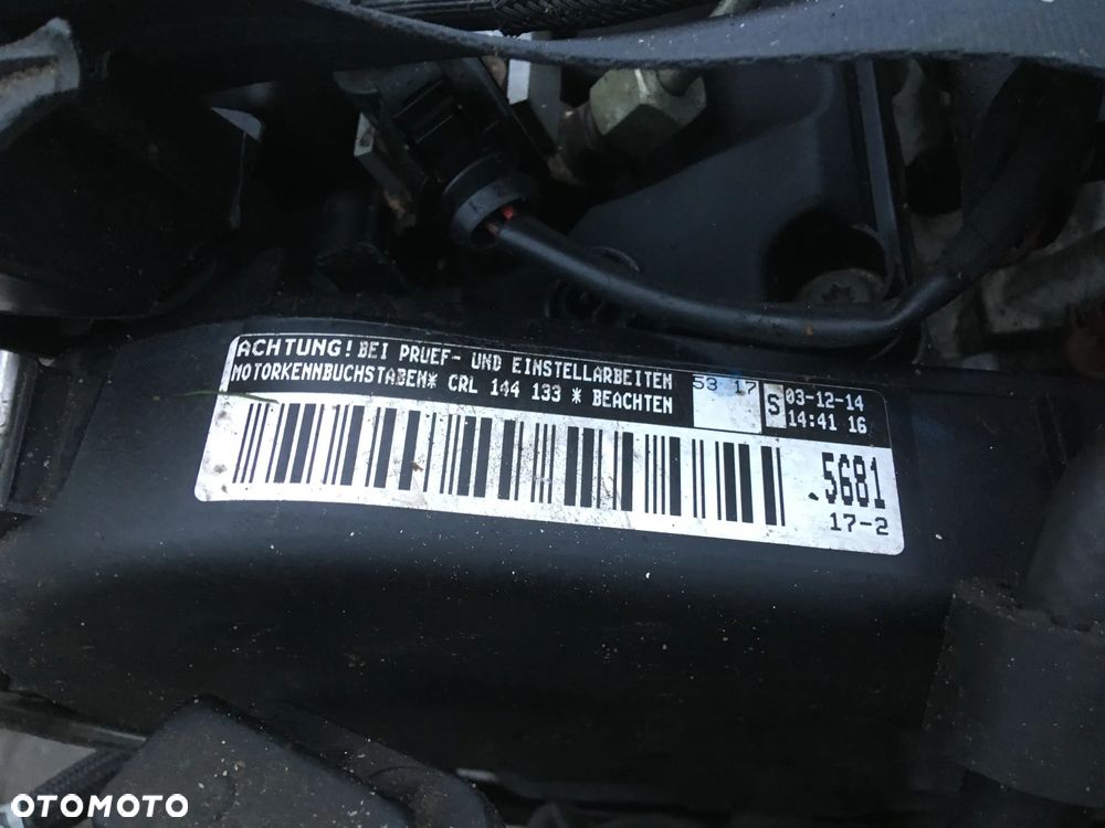 SILNIK KOMPLETNY VW PASSAT B8 14- 2.0 TDI CRL CRLB 150KM - 2